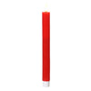 Lumineo Tafelkerze LED gerippt 24cm rot 2 Stk.