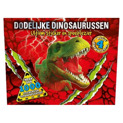 Dinosaurier StickerBoek