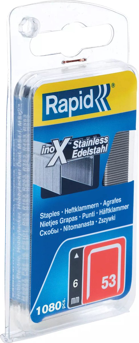 Rapid-Klammer Nr. 53 6 mm Edelstahl ve=1.080 - 40109509