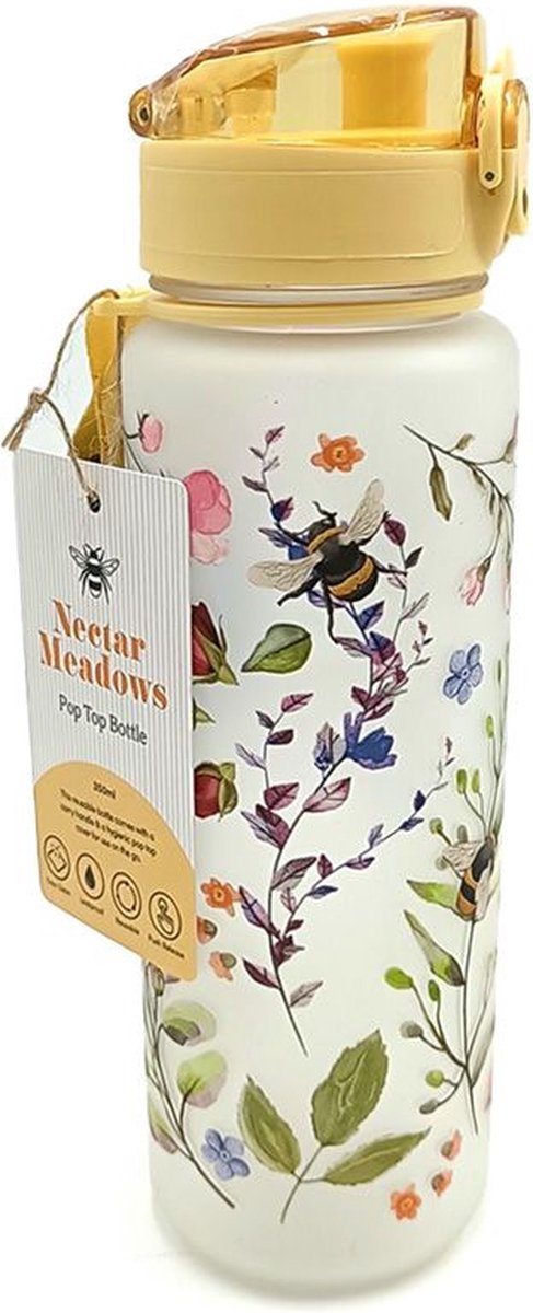 Nektarwiesen an Pop Top 600 ml Ecozen -Trinkflasche