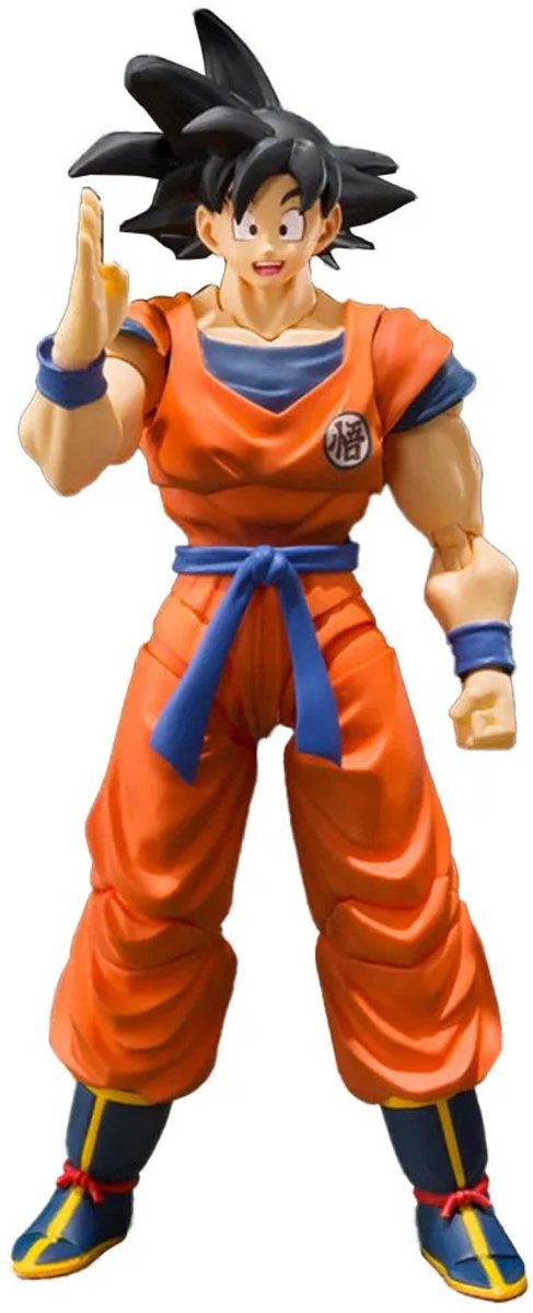 Bandai Tamashii Nations s.h. Figuarts Son Goku – ein auf der Erde aufgewachsener Saiyajin – Figur (Dragon Ball Z)