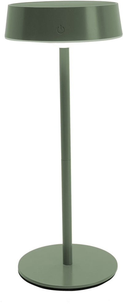 Eglo Simeri Tischleuchte – wiederaufladbar (bis zu 22 Stunden Licht) – Solar – 31 cm – grün – kabellos – dimmbar – drinnen und draußen