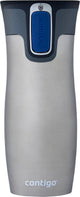 Contigo West Loop Autoseal Thermosbecher, Isolierbecher, 470 ml – Edelstahl