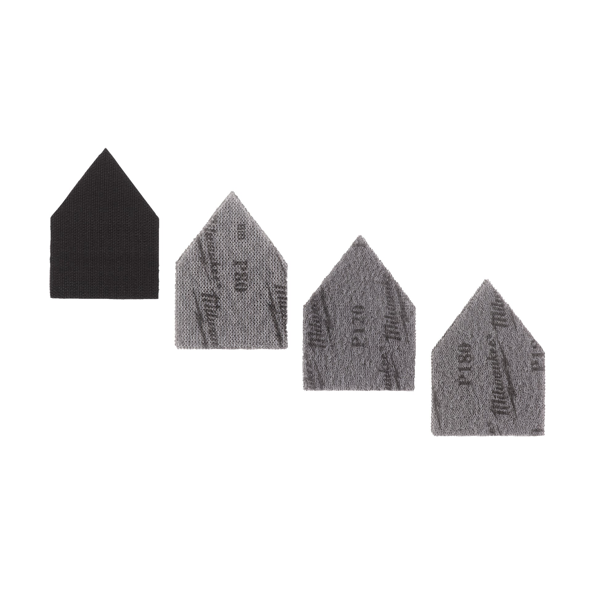 Milwaukee Zubehör Mesh-Schleifblätter-Set | für m12 fdss | 67x92mm | k80 k120 k180 | 12 Stück - 48805405