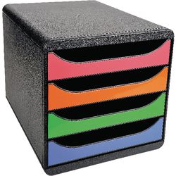 Kommode Exacompta Big-Box Polystyrol 347 x 278 x 267 mm