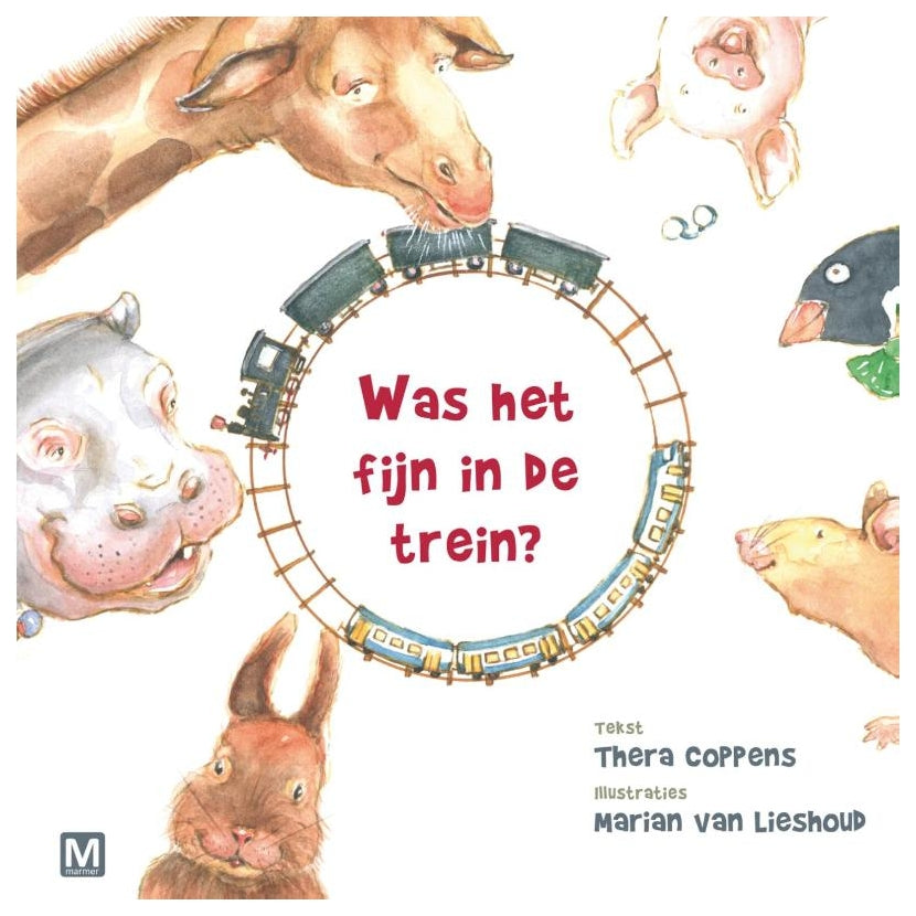 Im Central Boekhuis war es schön mit dem Zug zu fahren