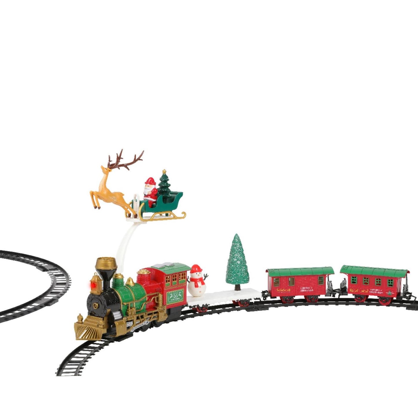 Decoris Weihnachtszug 90x90cm