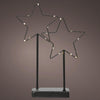Lumineo Star LED auf Standardmetall h34cm