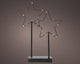 Lumineo Star LED auf Standardmetall h34cm