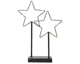 Lumineo Star LED auf Standardmetall h34cm - afbeelding 2