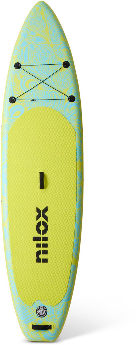 Nilox sup wai 335x84x15 cm – inklusive Paddelpumpe – für Einsteiger und Fortgeschrittene – Belastbarkeit bis 150 kg