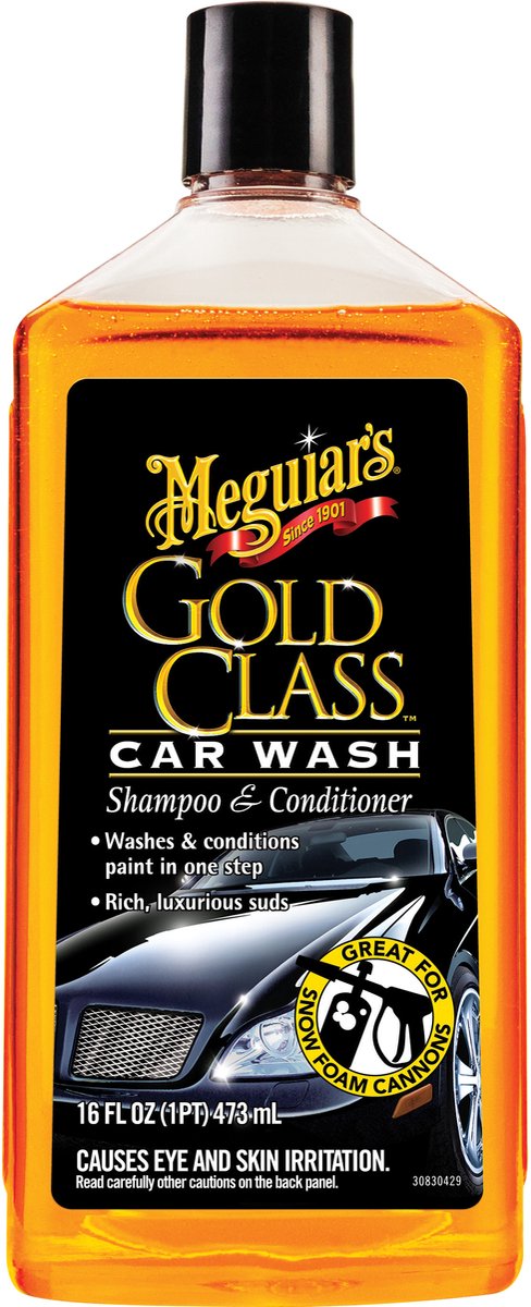 Meguiar's Gold Class Car Wash Autoshampoo-Conditioner – 473 ml