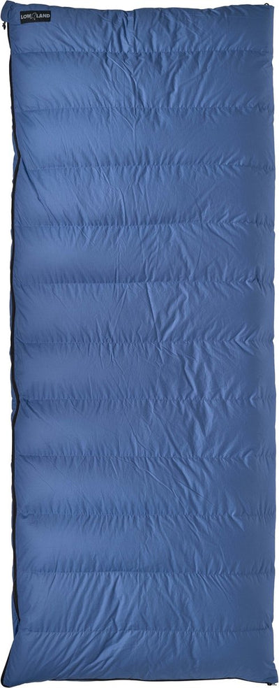 Lowland Outdoor-Daunenschlafsack – Companion CC XXL – Baumwolle – 220 x 200 cm – Blau