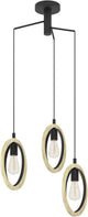 Eglo Basildon Hängelampe - E27 - ø 61,5 cm - Schwarzbraun