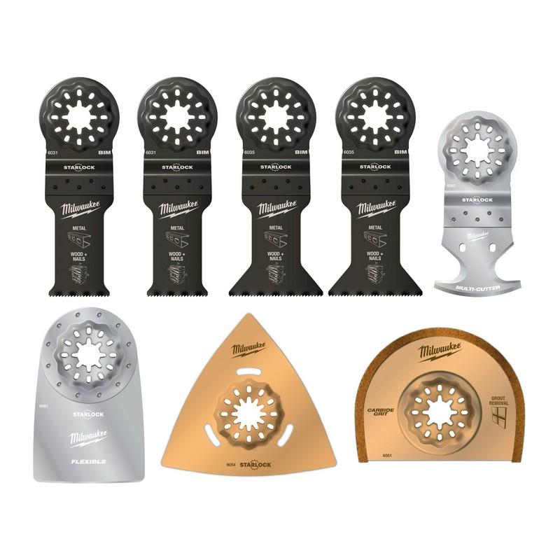 Milwaukee Zubehör Starlock – Set für Renovierungsset – 8-teilig – 48906088