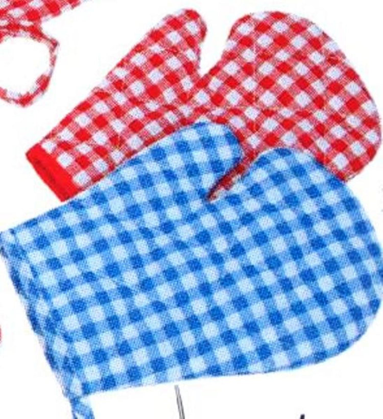 Ofenhandschuh 18 cm x 13 cm. (12 Arsch rot bl)
