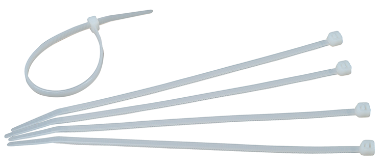 Kopp 1045962 - Kabelbinder 200x4,6mm trans 50Stk | 5 Stück