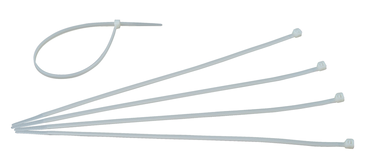 Kopp 1045964 – Kabelbinder 300 x 4,8 mm trans 50 Stück | 5 Stück