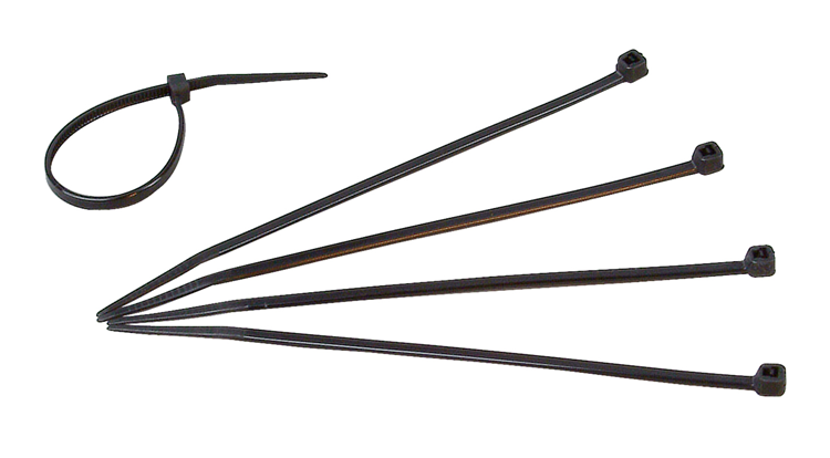 Kopp 1045967 - Kabelbinder 150x3,6mm schwarz 50Stk | 5 Stück