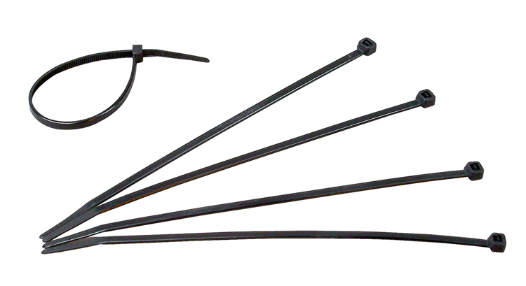 Kopp 1045963 - Kabelbinder 200x4,6mm schwarz 50Stk | 5 Stück