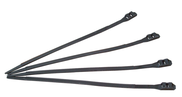 Kopp 1045961 - Kabelbinder 15 Stück 300x9mm stabiler Doppelverschluss | 5 Stück