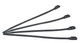 Kopp 1045961 - Kabelbinder 15 Stück 300x9mm stabiler Doppelverschluss | 5 Stück
