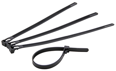 Kopp 1045960 - Kabelbinder 200x7,6mm schwarz wiederverschließbar 50Stk | 1 Stk