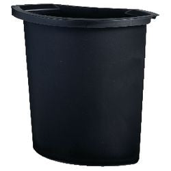 Abfallbehälter Helit 6 l schwarz