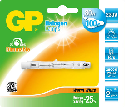 GP Lighting Lighting Halo Lin. ES 78mm 80W R7s