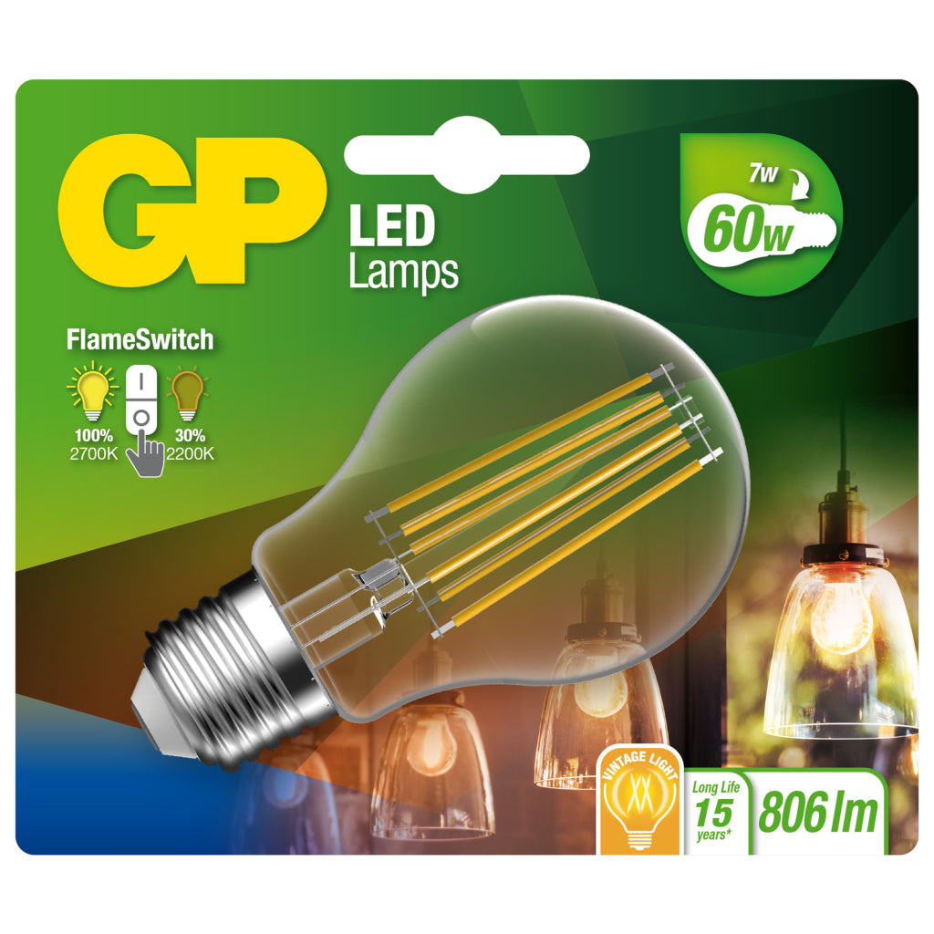GP -Beleuchtung LED LED Fila. FS 7W E27
