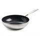 Greenpan Geneva Wokpfanne 28 cm Edelstahl schwarz