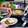 Greenpan Geneva Wokpfanne 28 cm Edelstahl schwarz