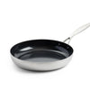 Greenpan Genfer Bratpfanne 24 cm Edelstahl