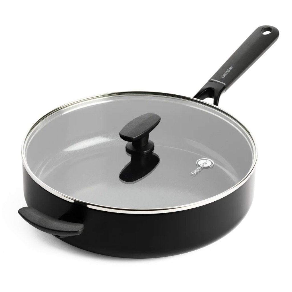 Greenpan Smart Collection Keramik Eintopf Pfanne mit Deckel 28 cm schwarz