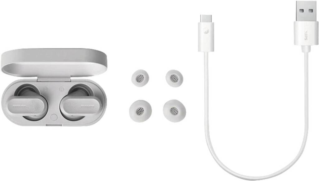 Philips tat3509wt True Wireless In-Ear-Bluetooth-Kopfhörer weiß