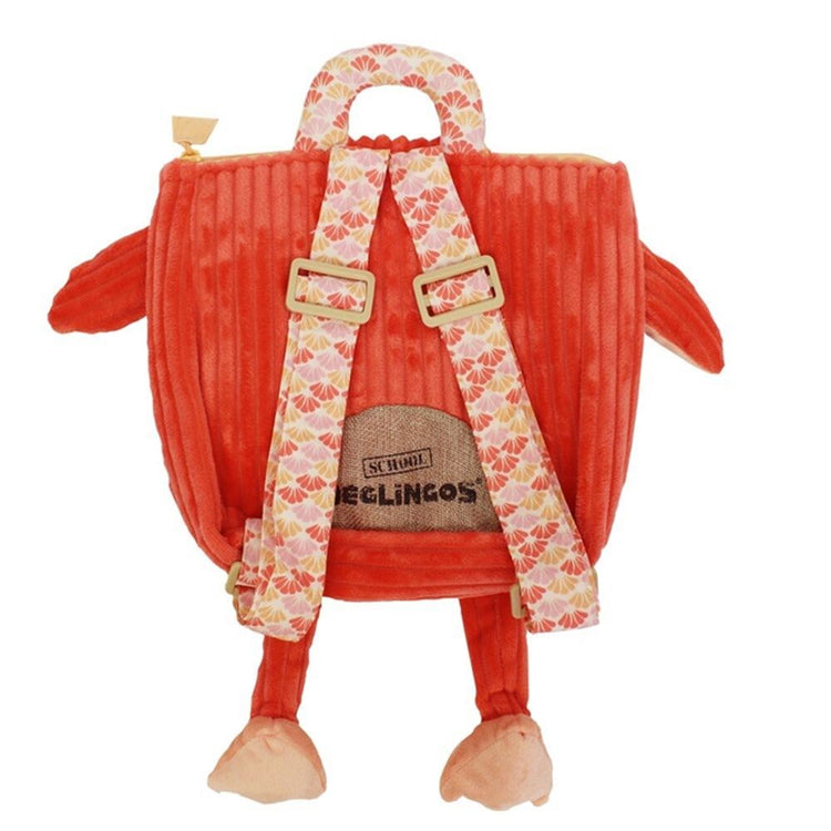 Rucksack, der Flamingo 25 x 25 cm