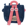 Rucksack, das trendige Nilpferd 25 x 25 cm