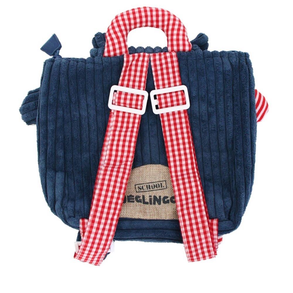 Rucksack, das trendige Nilpferd 25 x 25 cm