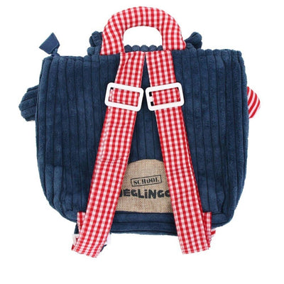 Rucksack, das trendige Nilpferd 25 x 25 cm