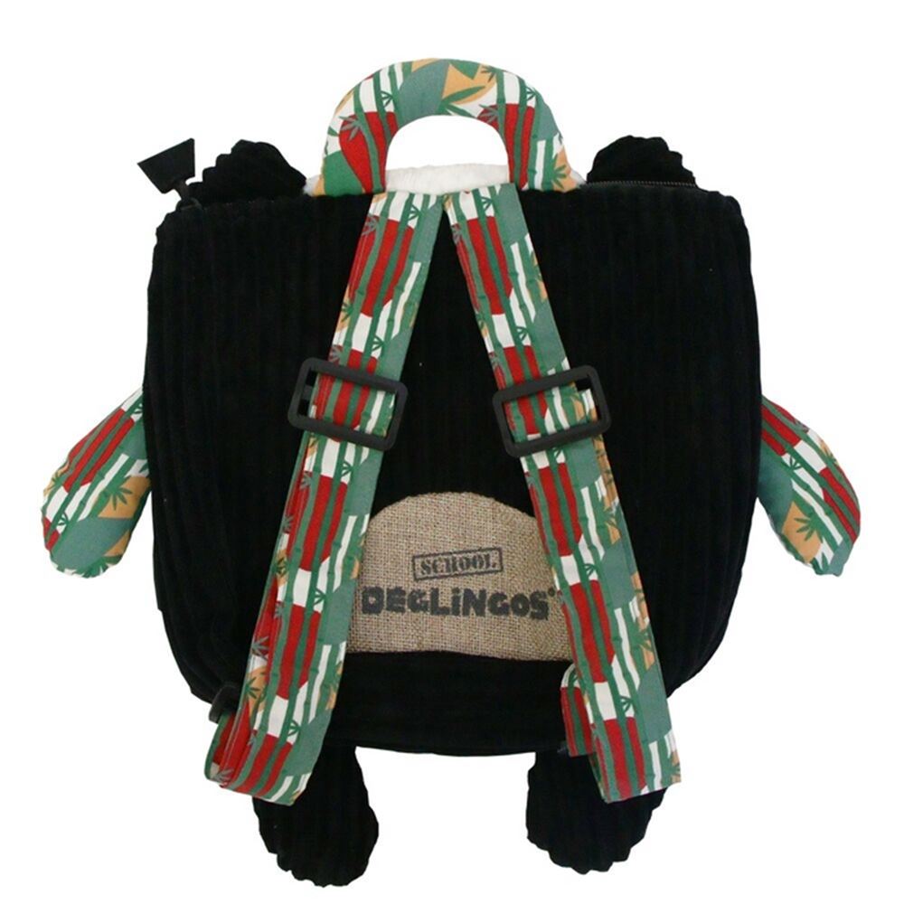Rucksack, Roto de Panda 25 x 25 cm