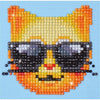 Diamond DOTZ Diamond DOTZ Diamantmalerei Cool Cat 10x10 cm