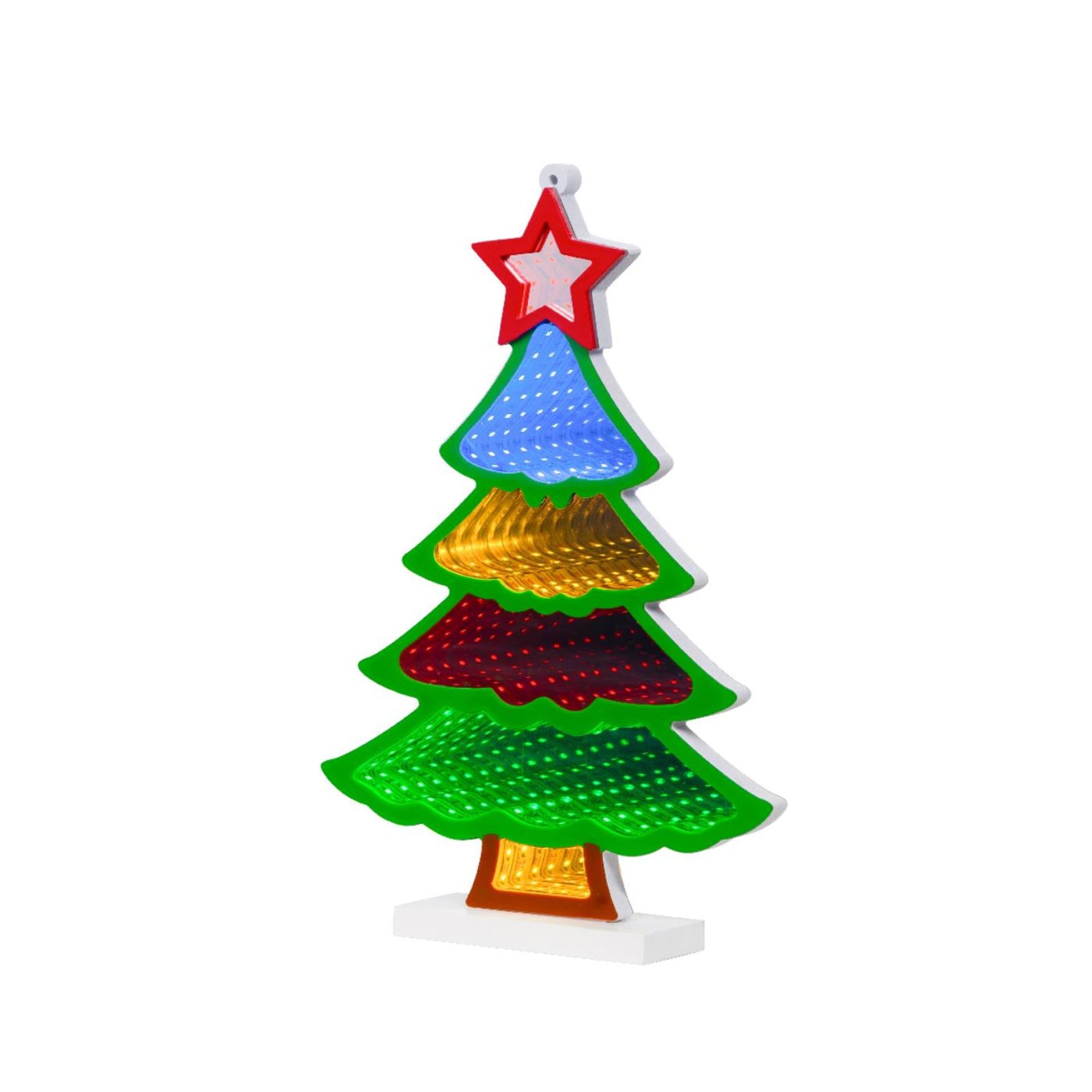 Lumineo Infinity Lichter Weihnachtsbaum LED 21,5x32cm