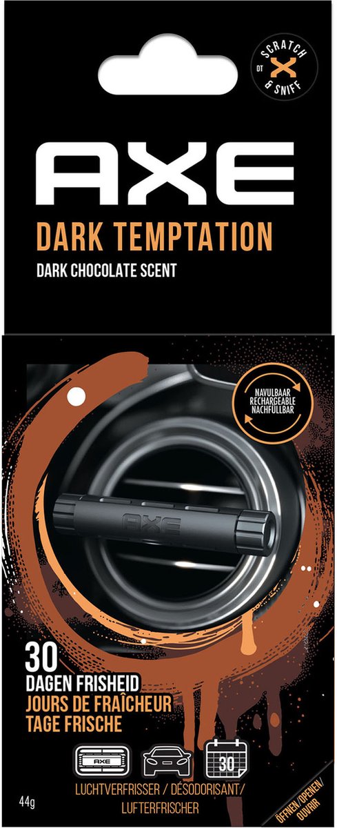 Axe Lufterfrischer Dark Temptation Aluminium 3-teilig