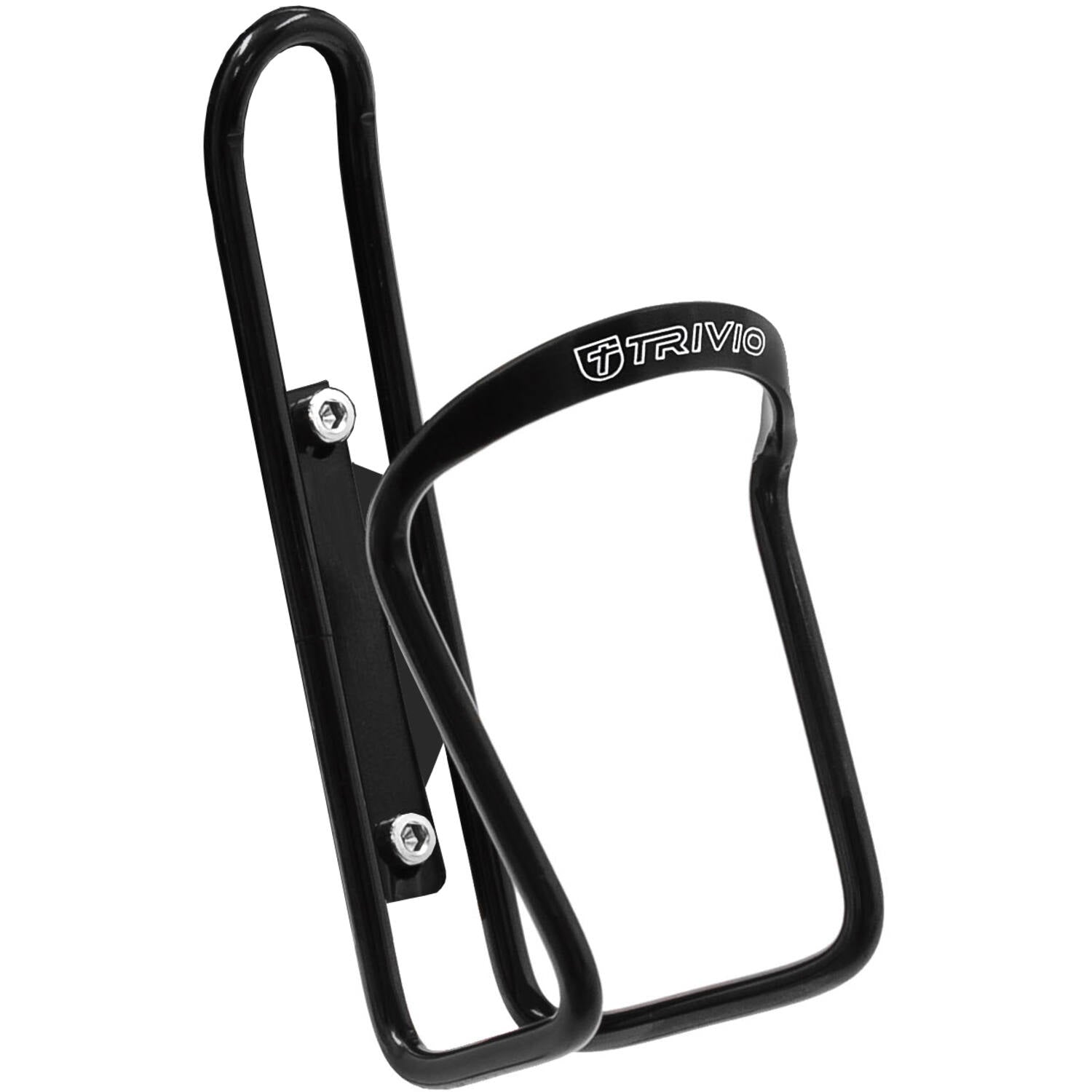 Trivio - Flaschenhalter Aluminium schwarz 5mm