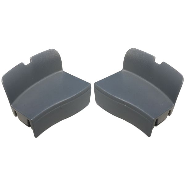 Axa Abdeckkappen Defender silber (Satz)