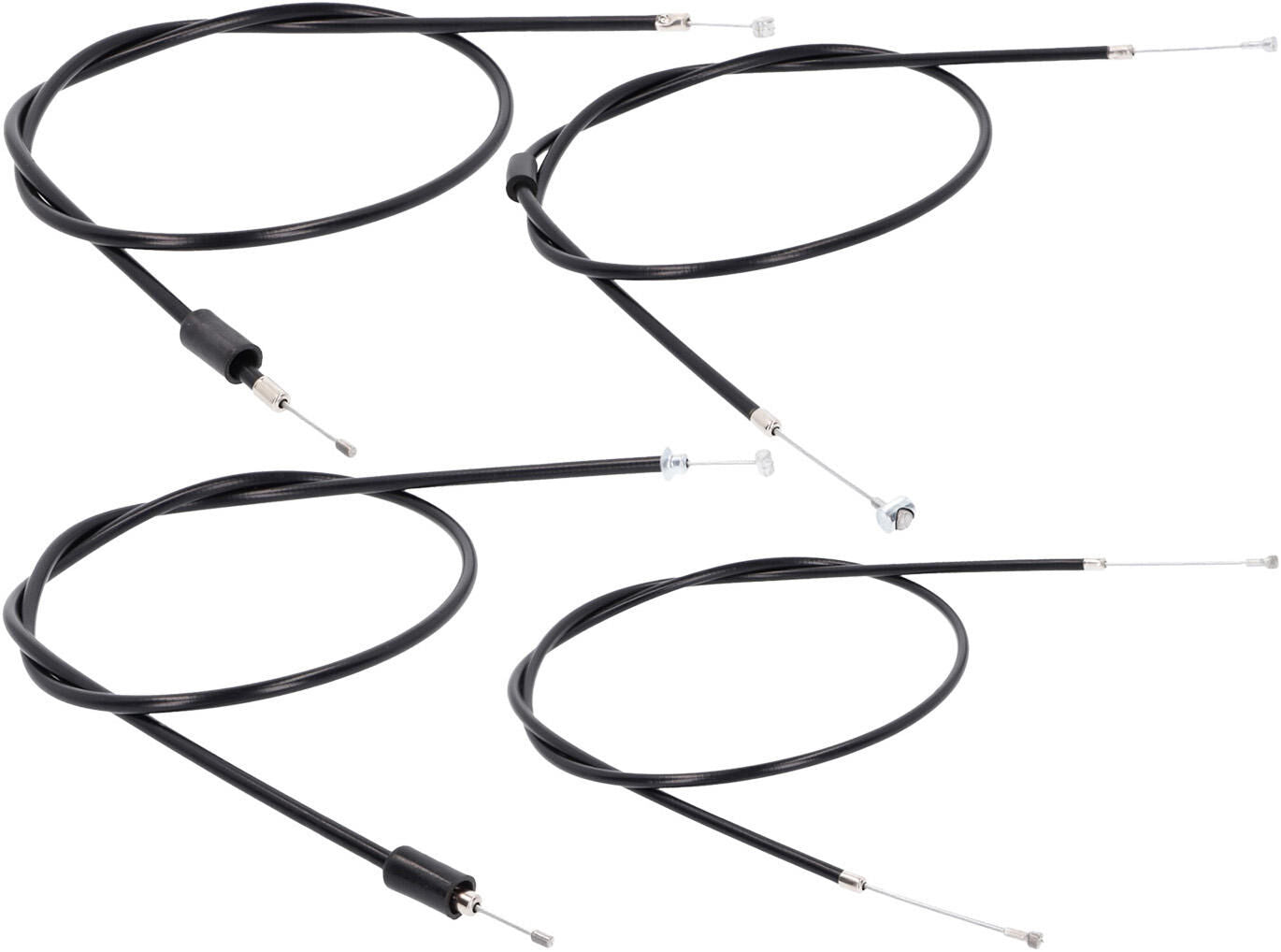 101 Oktan Bowden Kabel Set 101.octa 4tlg SW