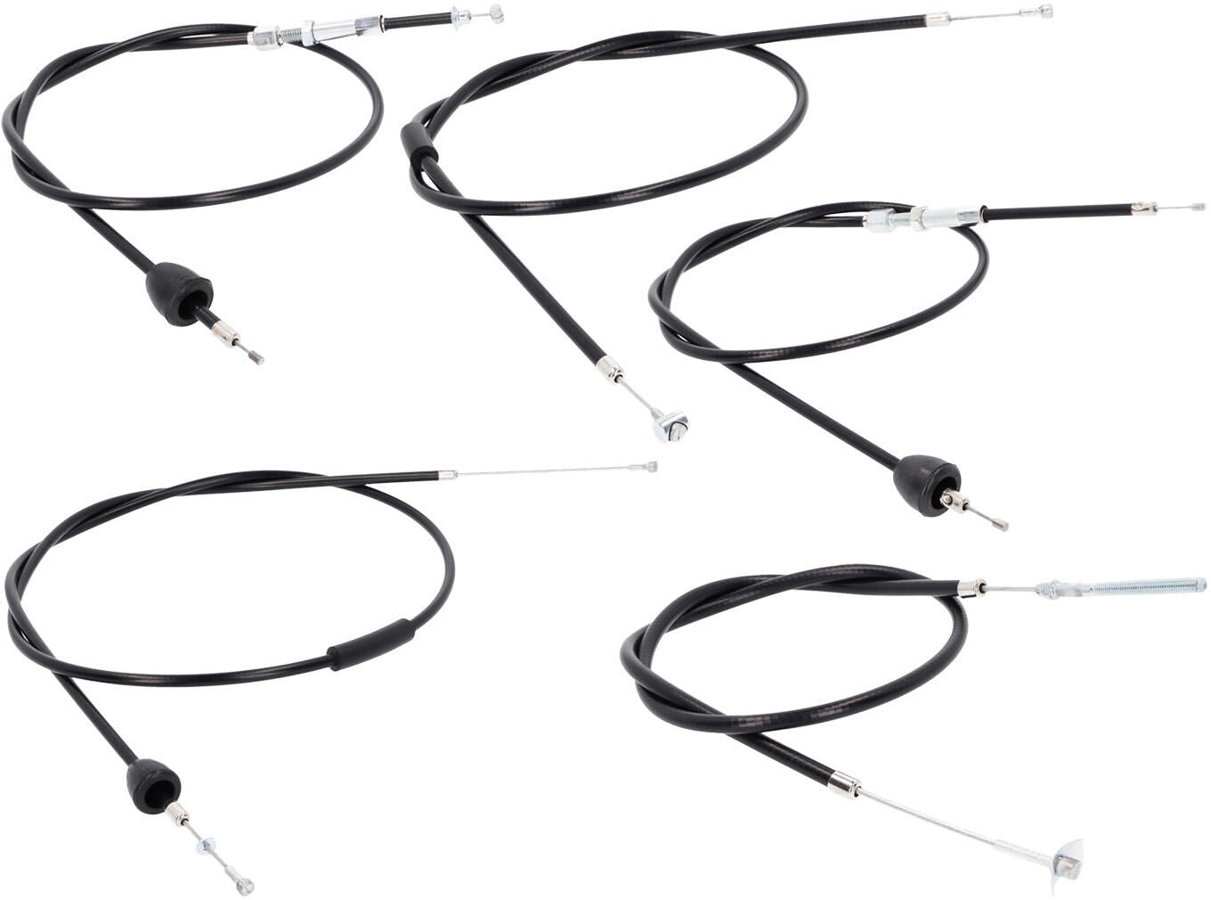 101 Oktan Bowden Kabel Set 101.octa 5tlg SW