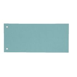 Trennstreifen Kängurukarton 180g m2 22,5 x 12cm blau 2-Loch rechteckig