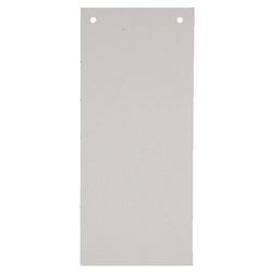 Trennstreifen Känguru 180g m2 22,5x12cm grau 2 Löcher