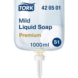 Tork milde Handseife 1 l parfümiert transparent